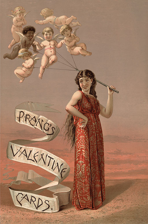 19th century Valentine's Day card